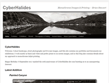 Tablet Screenshot of cyberhalides.com